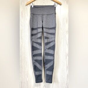 Lululemon Wunder Under Pant Hi Rise Yoga Heathered Black Special Edition Size 6